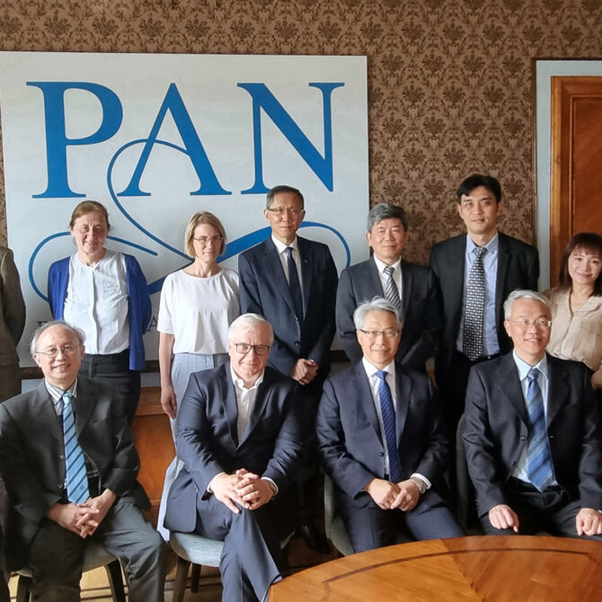 Wizyta delegacji Academia Sinica z Tajwanu w PAN