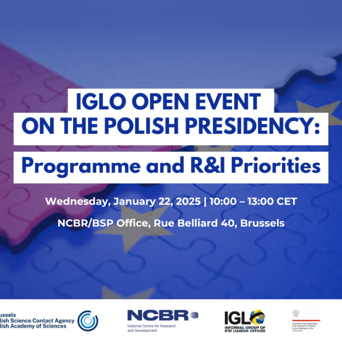 Priorytety badawczo-innowacyjne podczas Prezydencji Polski omawiane w Brukseli