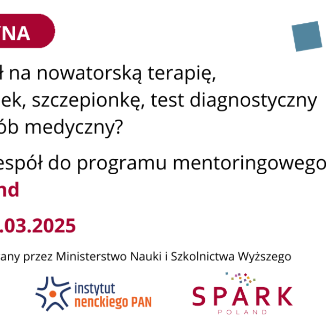 Stanfordzki program SPARK dla biomedycyny już w Polsce. Nabór do 20 marca