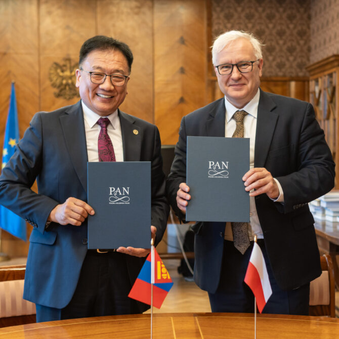 Visit of the Mongolian Academy of Sciences delegation to Poland