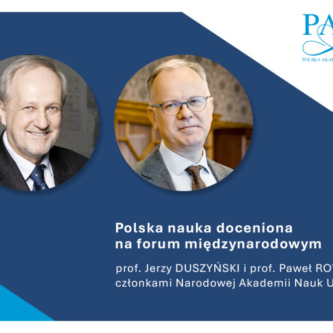 Profesor Jerzy Duszyński i profesor Paweł Rowiński członkami Narodowej Akademii Nauk Ukrainy