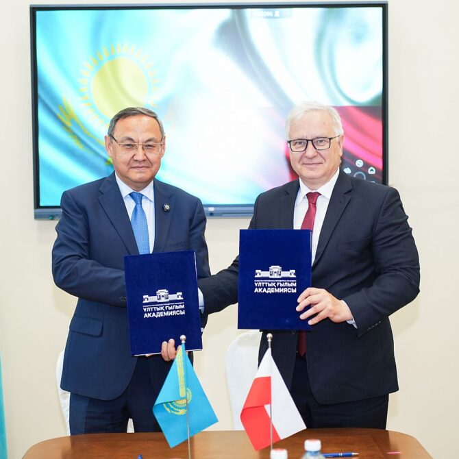 Wzmocnienie współpracy naukowej między Polską a Kazachstanem – oficjalna wizyta delegacji PAN w Ałmaty