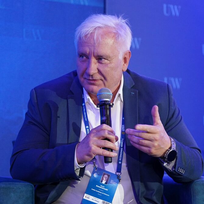 Prof. Marek Konarzewski, prezes PAN, na Forum Ekonomicznym w Karpaczu