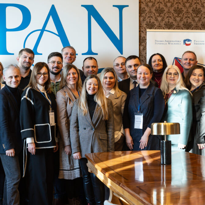 Wyjazd studyjny przedstawicieli ukraińskiego sektora nauki i badań w Polsce