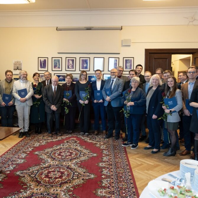 Uroczystość wręczenia nagród naukowych i wyróżnień Wydziału II Nauk Biologicznych i Rolniczych Polskiej Akademii Nauk w 2025 roku