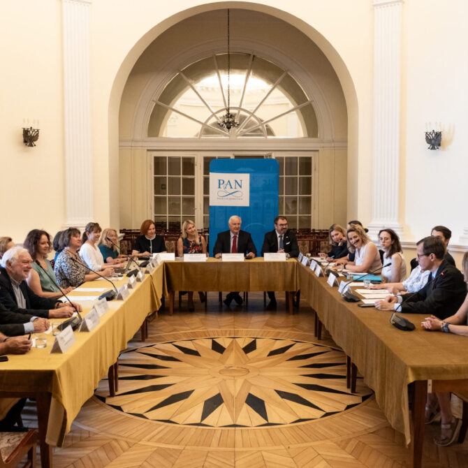 Wizyta delegacji niemieckiej w Polskiej Akademii Nauk