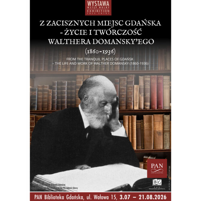 Biblioteka Gdańska PAN: Wystawa 