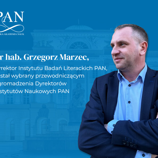 Nowy przewodniczący Zgromadzenia Dyrektorów Instytutów Naukowych PAN