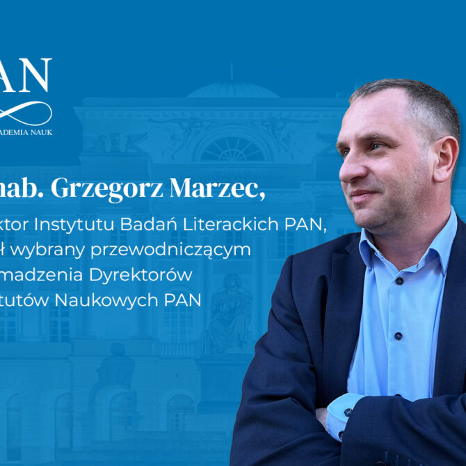 Nowy przewodniczący Zgromadzenia Dyrektorów Instytutów Naukowych PAN