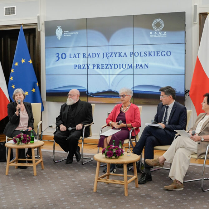 30 lat Rady Języka Polskiego. Jubileusz w Senacie RP