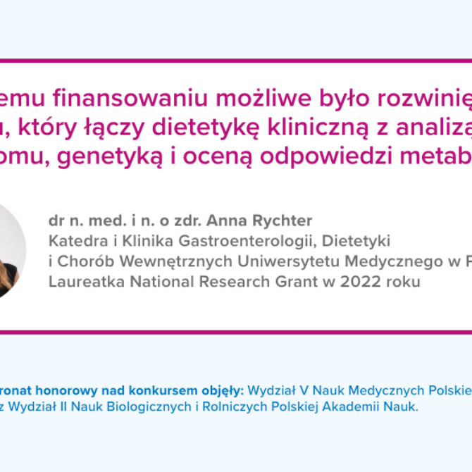 25 tys. euro na badania nad mikrobiomem. Trwa nabór do konkursu National Research Grant 2026