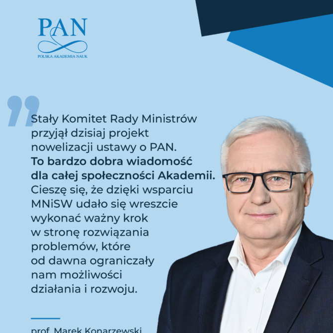 Nowelizacja ustawy o PAN o krok bliżej. Stały Komitet Rady Ministrów przyjął projekt