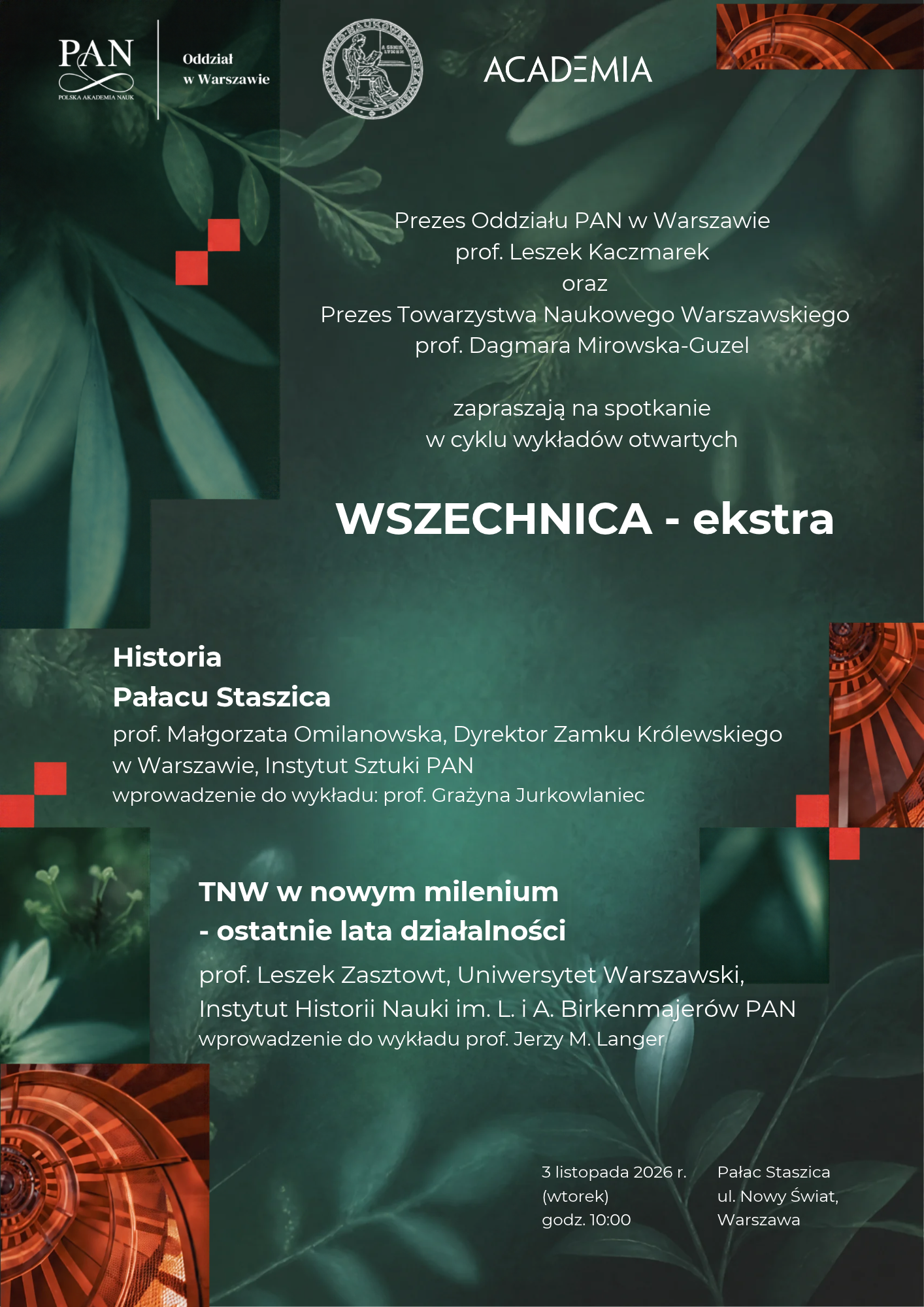 Spotkanie z Towarzystwem Naukowym Warszawskim