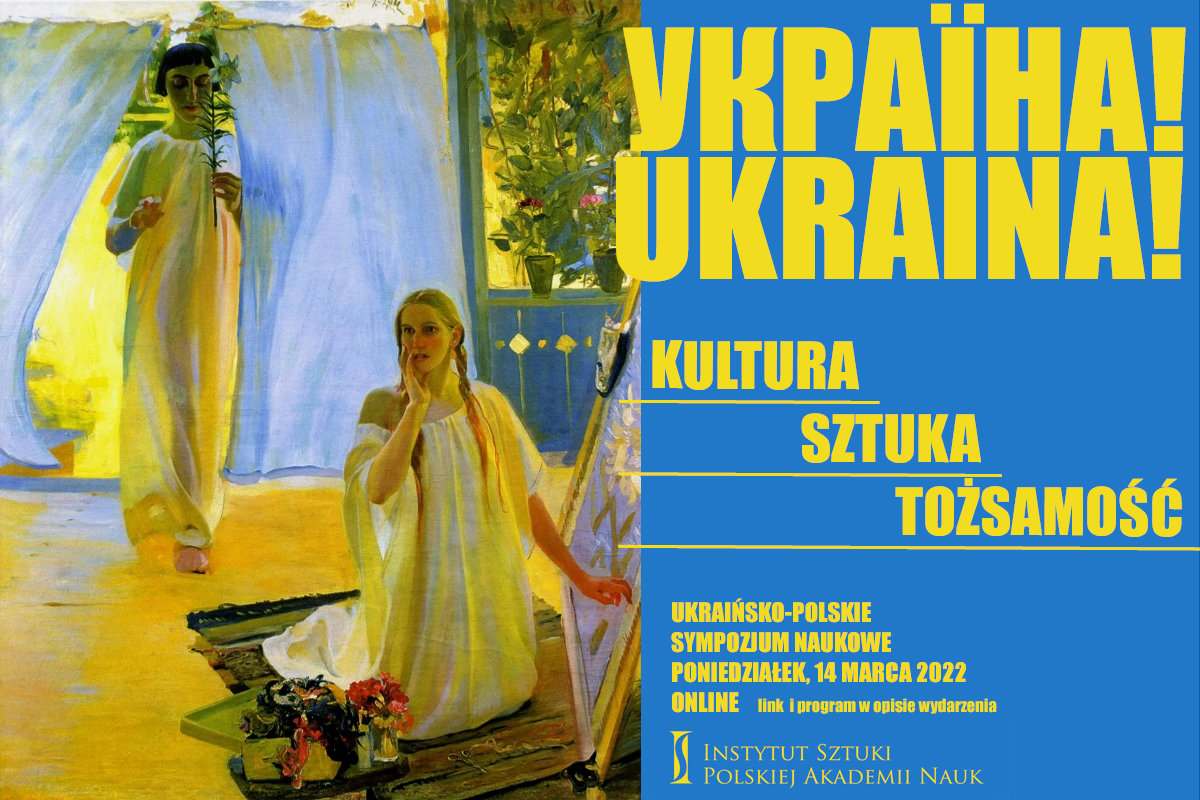 Plakat Ukraina kultura, sztuka i tożsamość